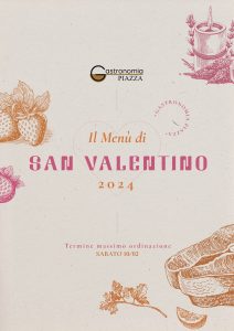 menu san valentino 2024 gastronomia piazza cittadella